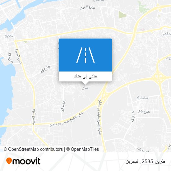 خريطة طريق 2535