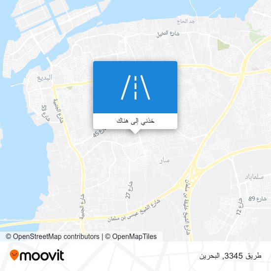خريطة طريق 3345