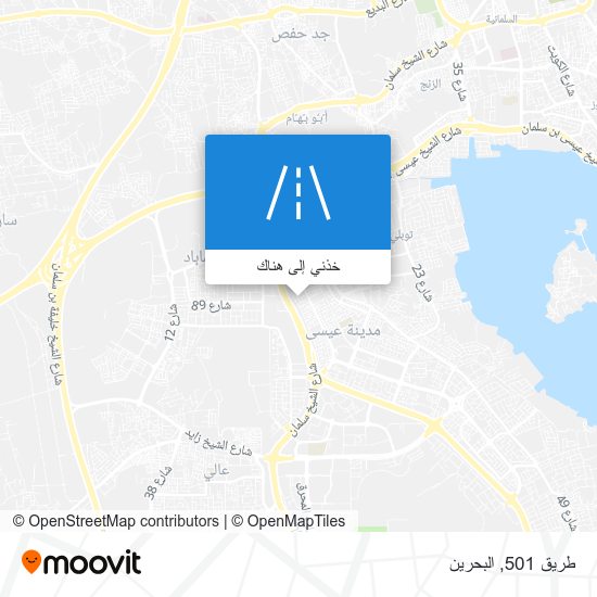 خريطة طريق 501
