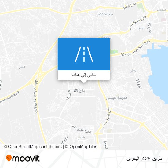خريطة طريق 425