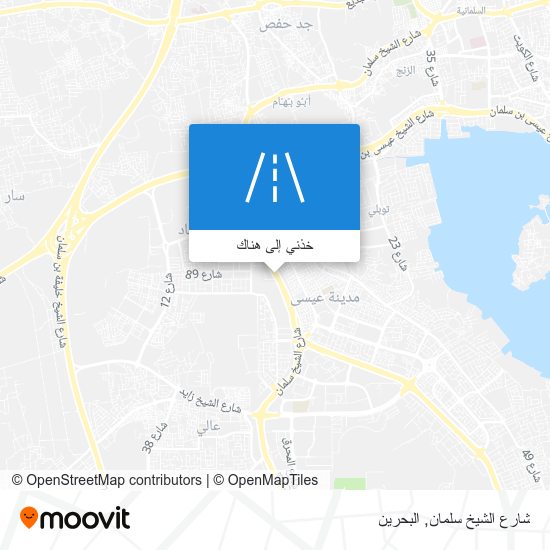 خريطة شارع الشيخ سلمان