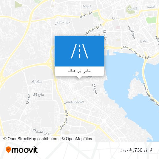 خريطة طريق 730