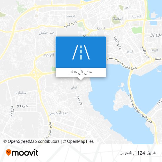 خريطة طريق 1124