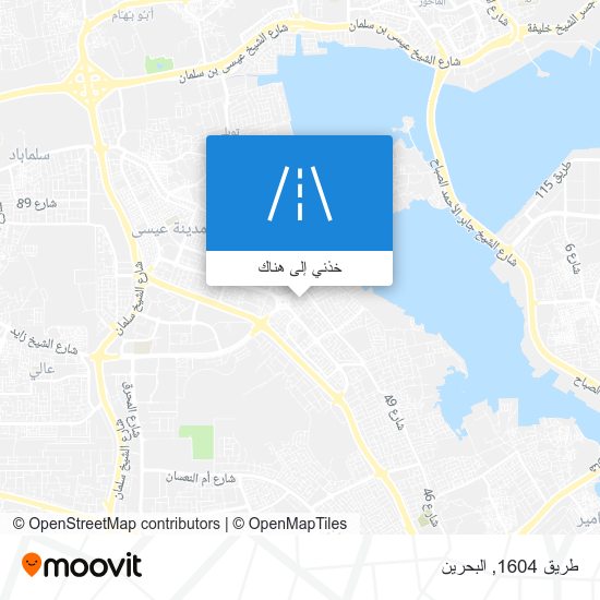 خريطة طريق 1604