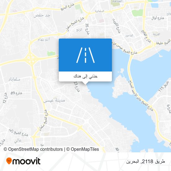 خريطة طريق 2118