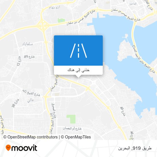 خريطة طريق 919