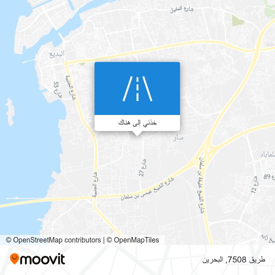 خريطة طريق 7508