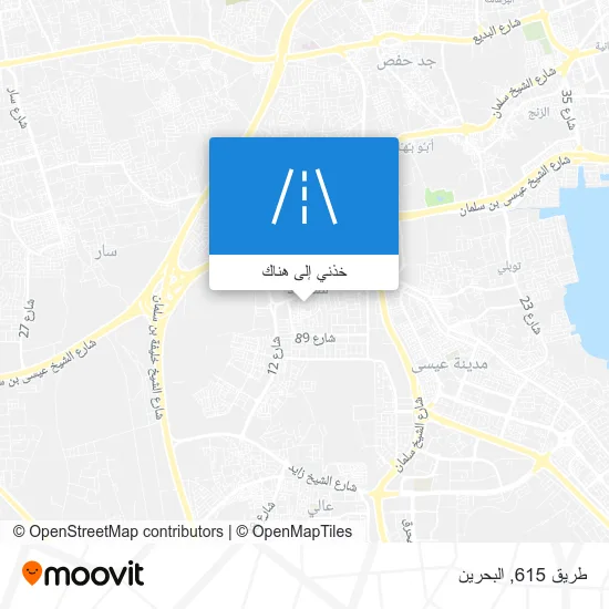 خريطة طريق 615