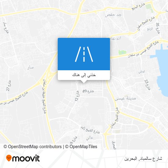خريطة شارع سالمباد