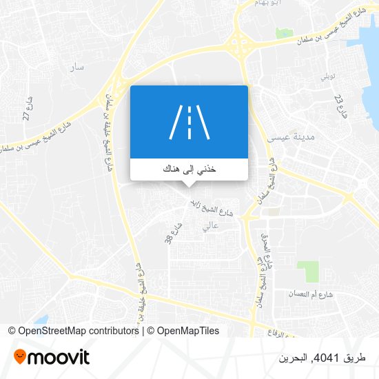 خريطة طريق 4041