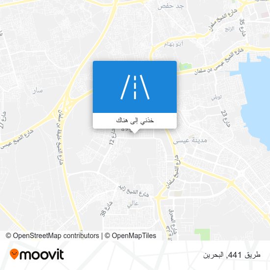 خريطة طريق 441