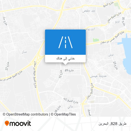 خريطة طريق 828