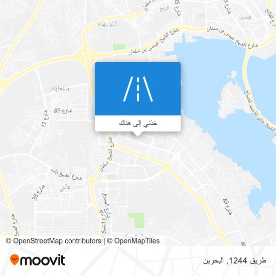 خريطة طريق 1244