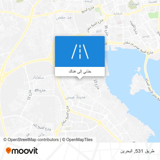 خريطة طريق 531