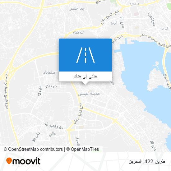 خريطة طريق 422
