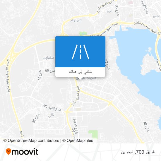 خريطة طريق 709