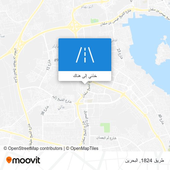 خريطة طريق 1824