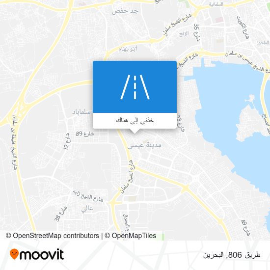 خريطة طريق 806