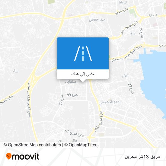 خريطة طريق 413