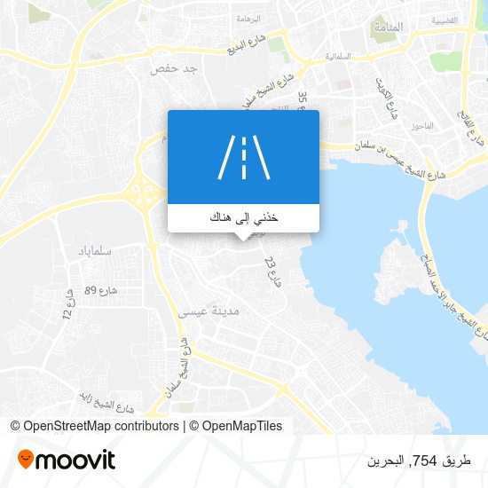 خريطة طريق 754