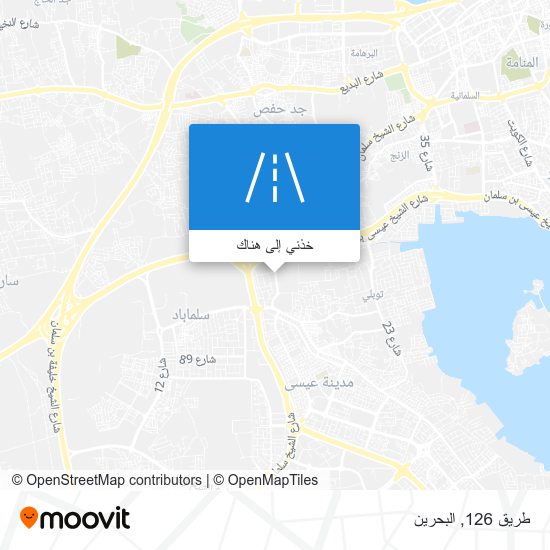 خريطة طريق 126