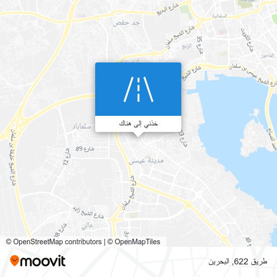 خريطة طريق 622