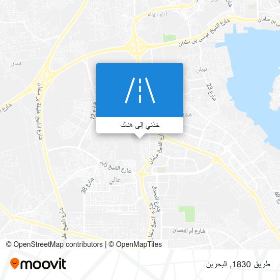 خريطة طريق 1830