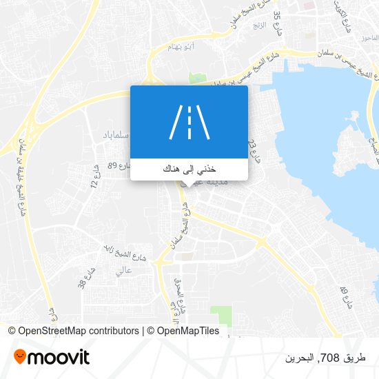 خريطة طريق 708
