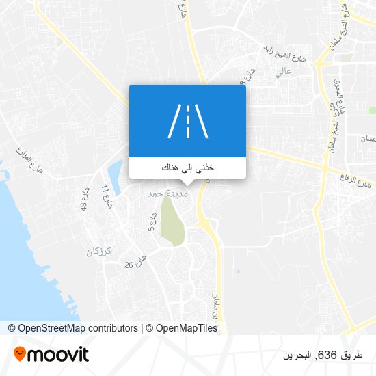 خريطة طريق 636