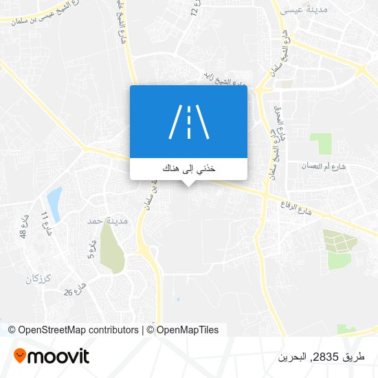 خريطة طريق 2835