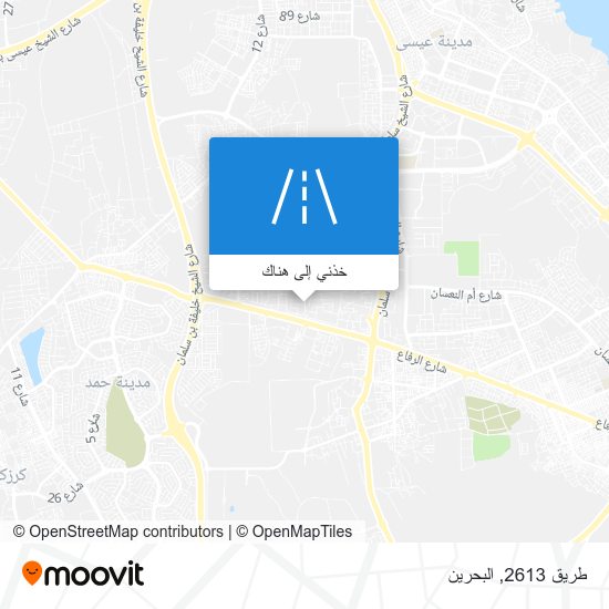خريطة طريق 2613
