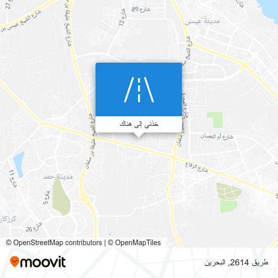 خريطة طريق 2614