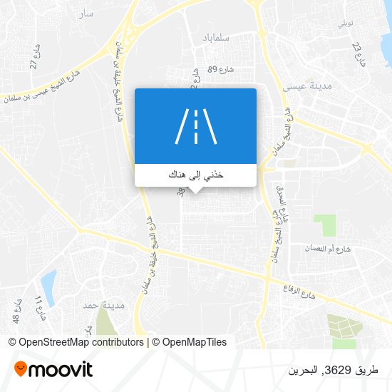 خريطة طريق 3629