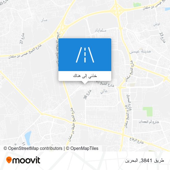خريطة طريق 3841