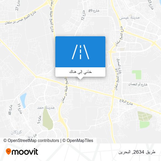خريطة طريق 2634