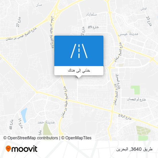 خريطة طريق 3640