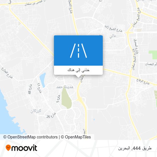 خريطة طريق 444