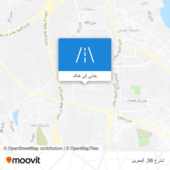 خريطة شارع 36