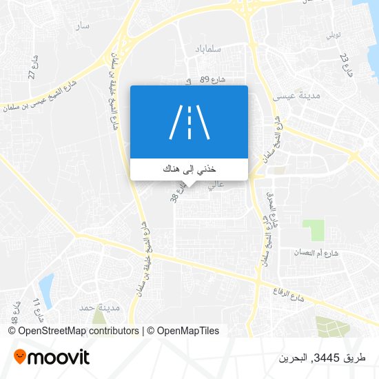 خريطة طريق 3445