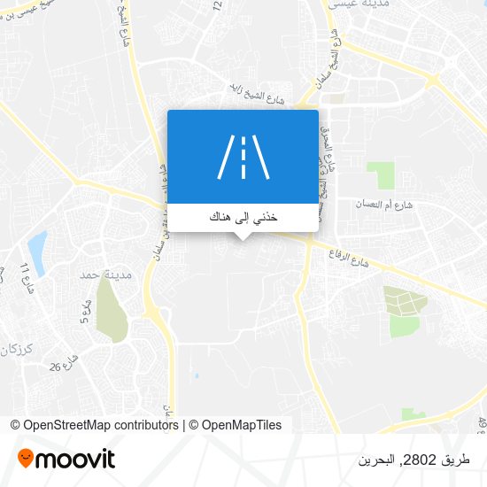 خريطة طريق 2802