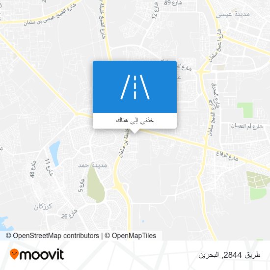 خريطة طريق 2844