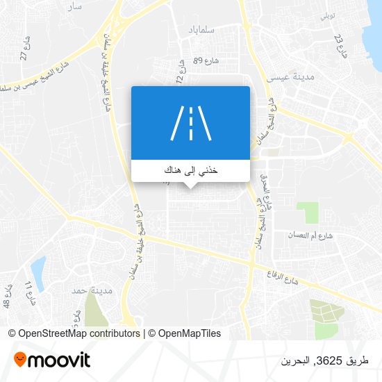 خريطة طريق 3625
