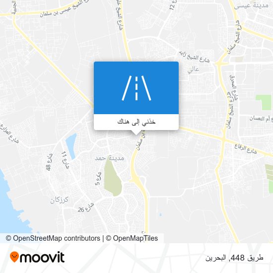 خريطة طريق 448