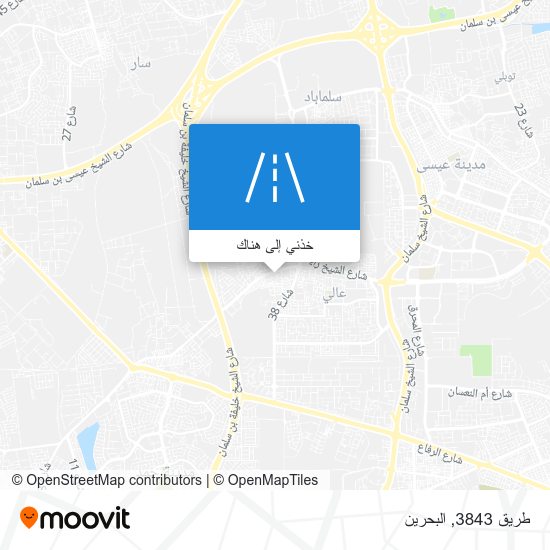 خريطة طريق 3843
