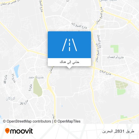 خريطة طريق 2831