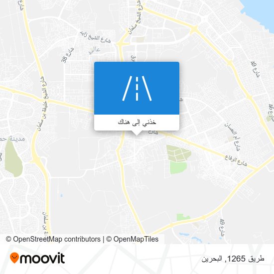 خريطة طريق 1265