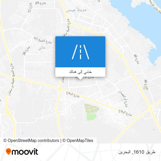خريطة طريق 1610