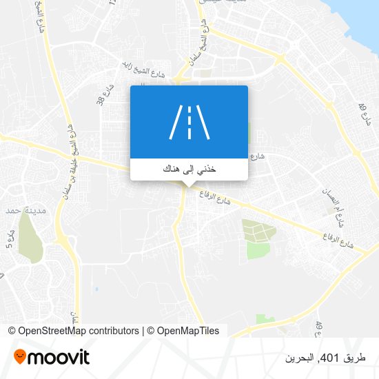 خريطة طريق 401