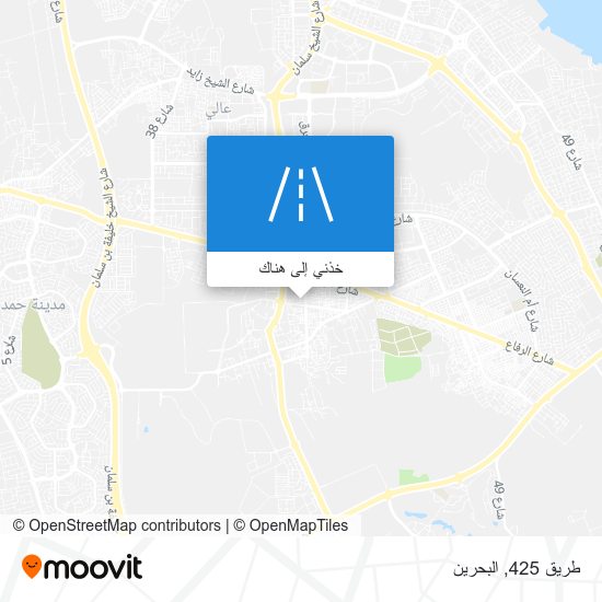 خريطة طريق 425