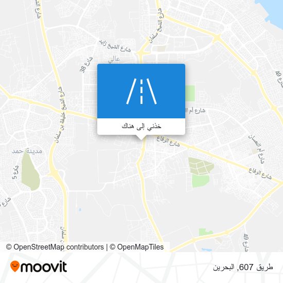 خريطة طريق 607